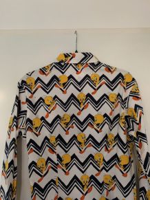 Chemise à motifs JC de Castelbajac Looney tunes rétro