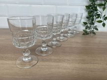 Set de 6 verres à vin blanc Luminarc Quadrille
