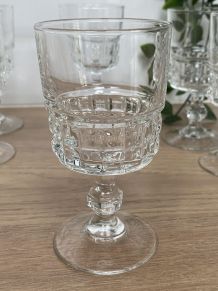 Set de 6 verres à vin blanc Luminarc Quadrille