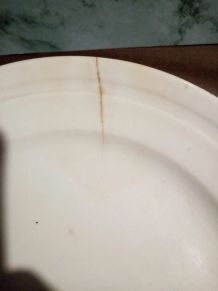 Assiette de Sarreguemine