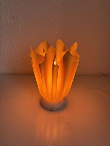 Lampe  vintage 1970 de table Coqueluche Georgia Jacob - 20 c