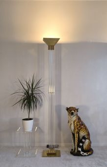 Magnifique et rare lampadaire Allemand VEREINIGTE WERKKSTÄTT
