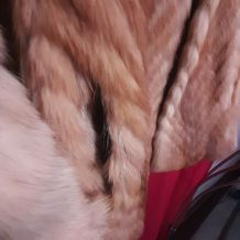 Veste fourrure renard