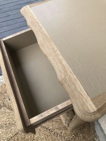 Chiffonnier bois brut 5 tiroirs 