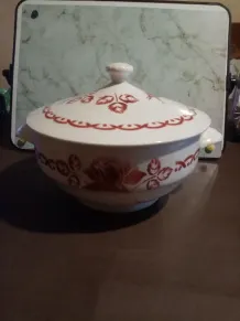 Soupière porcelaine de Digoin