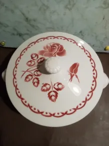 Soupière porcelaine de Digoin