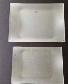 2 plateaux de service