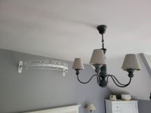 Lustre gris maison de campagne