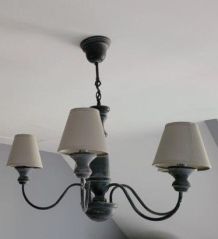 Lustre gris maison de campagne