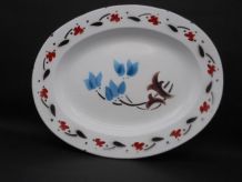  Plateau en tôle émaillée 