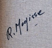 TABLEAU nature morte au bouquet de fleurs de Robert Mogisse