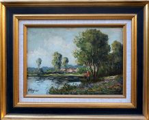 TABLEAU de paysage de Robert MOGISSE