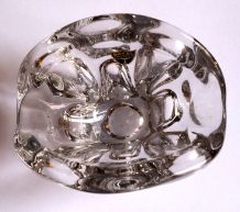 CENDRIER en cristal de BAYEL