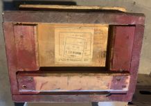 Caisse militaire de muntions 1950-1960