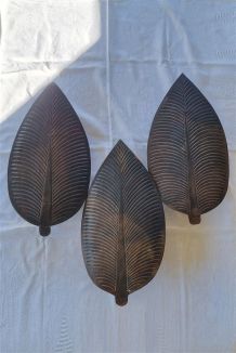 Décoration murale feuilles
