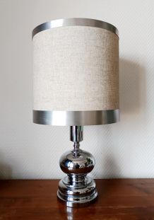 Lampe chrome vintage 1970 