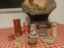 Anciennes boîtes de médicaments  (lot de 10)