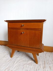 Paire de chevets vintage 1950 