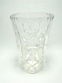  Vase en cristal 