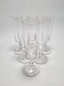 6 flûtes à champagne