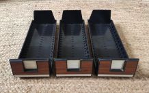 Boite de rangement pour cassettes audio (années 70/80)