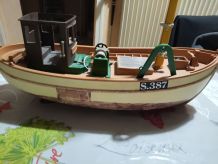Bâteau chalutier playmobil année 80