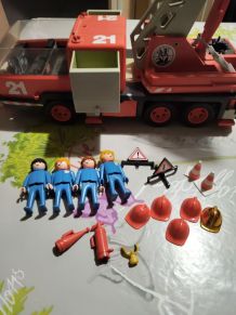 Camion pompier playmobil année 80