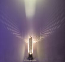 ???? Lampe postmoderne « Skyscraper » – Italie, années 1980 