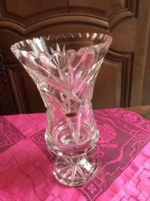 Vase en cristal, made in DDR