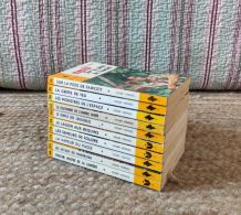 Lot de 10 volumes de Bob Morane (années 60)