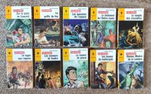 Lot de 10 volumes de Bob Morane (années 60)