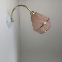 PAIRE D’APPLIQUE VERRE DE CLICHY VINTAGE