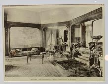 Cadres planches d'illustration art nouveau 1910 