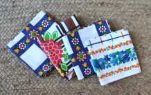 Lot de 4 torchons vintage (années 70/80)