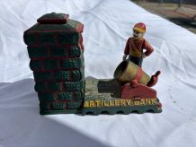 Tirelire automate en fonte