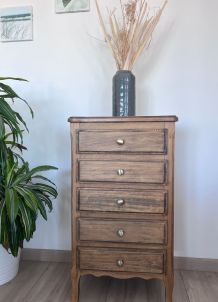 Commode vintage restaurée