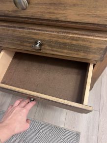 Commode vintage restaurée