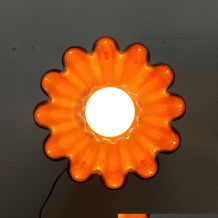 Applique moule à gâteaux ancien en poterie 