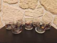 Service apéritif vintage – Cristal de Paris style –