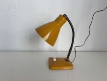 Lampe vintage 1950 chevet bureau d'enfant gomme-gutte- 21 cm