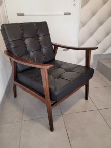 Fauteuil scandinave vintage