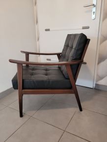 Fauteuil scandinave vintage
