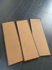 Etagère vintage 1960 String murale bois doré - 60 x 50 cm