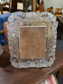 Cadre photo en verre