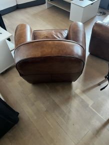 Paire fauteuils club