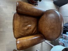 Paire fauteuils club