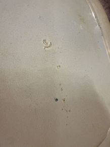 Plat en Porcelaine Anglaise