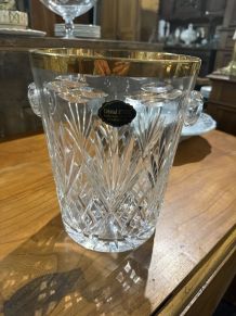 Seau a Champagne en cristal ETZEL