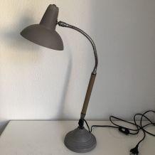 Lampe vintage 1950 industrielle atelier bureau Super Chrome 