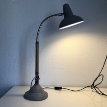 Lampe vintage 1950 industrielle atelier bureau Super Chrome 